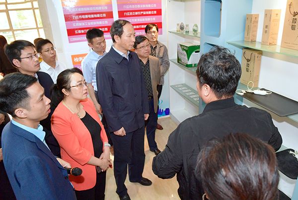 九江市委副书记、代市长谢一平对园区发展频频点赞